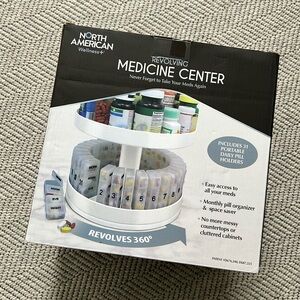 Brand new revolving medicine center